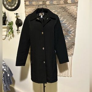 Talbots Elegant Black Women's Coat